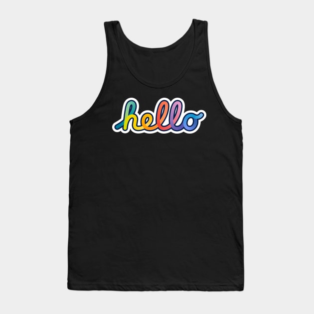 Apple Hello WWDC 2021 Tank Top by Apple